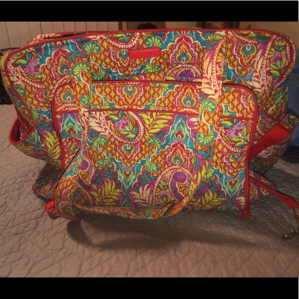 Vera Bradley Large Diaper Bag